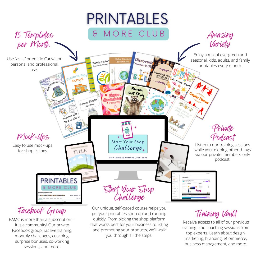 Printables More Club